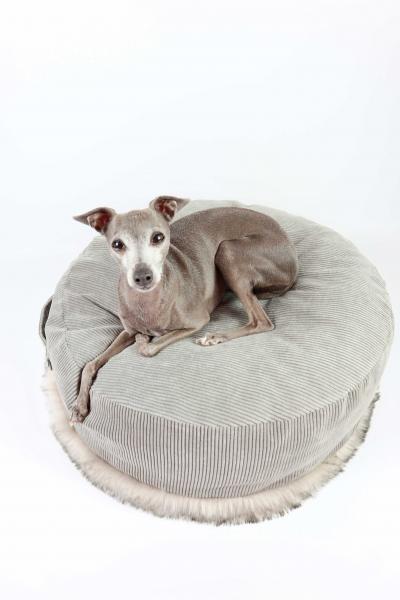 Orthopädisches Hundebett FiouStar Aspen Cord Grey